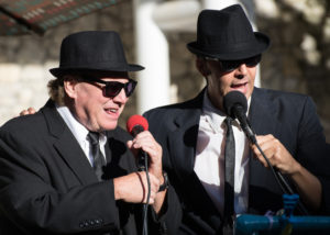 Joe Marino and Gene Scott as The Blues Brothers